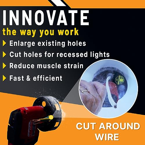 Round Multi-Tool Hole Saw Cutter -4 1/4"