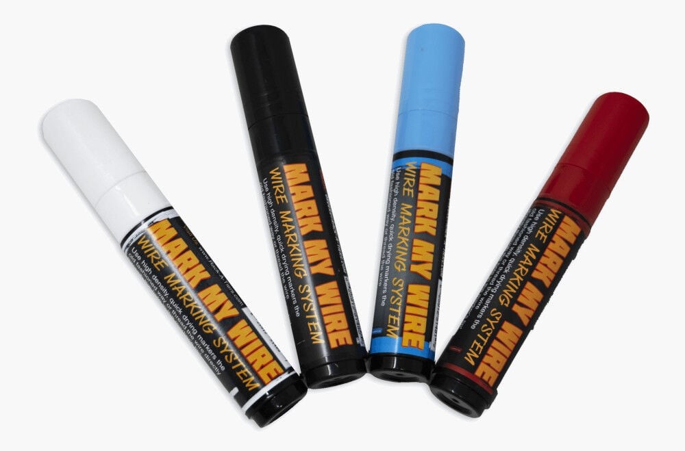Mark My Wire -4 pack w/1 of each colour