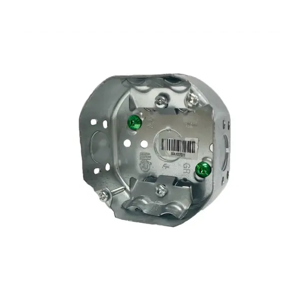 [54151-L] 4" Octagon Box with Prepositioned Depth Tabs | 54151-L