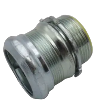 63mm (2-1/2") EMT Comp Connector w/ Insulated Throat