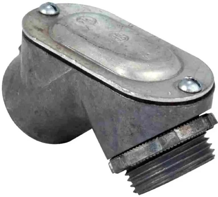 [PEB-125] 35mm (1-1/4") EMT/RIGID to Box Pull Elbow