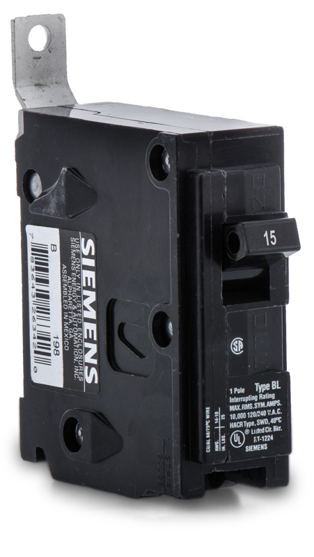 [B115] Siemens B115 Circuit Breaker 15A Bolt on 120/240V 1P B115