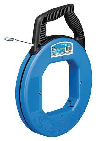 Blued-Steel™ Fish Tape, Tuff-Grip® Pro Case, 60' x 1/8"