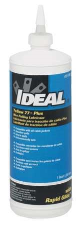[31-398] Yellow 77® Plus Wire Pulling Lubricant, 1-Quart Squeeze Bottle