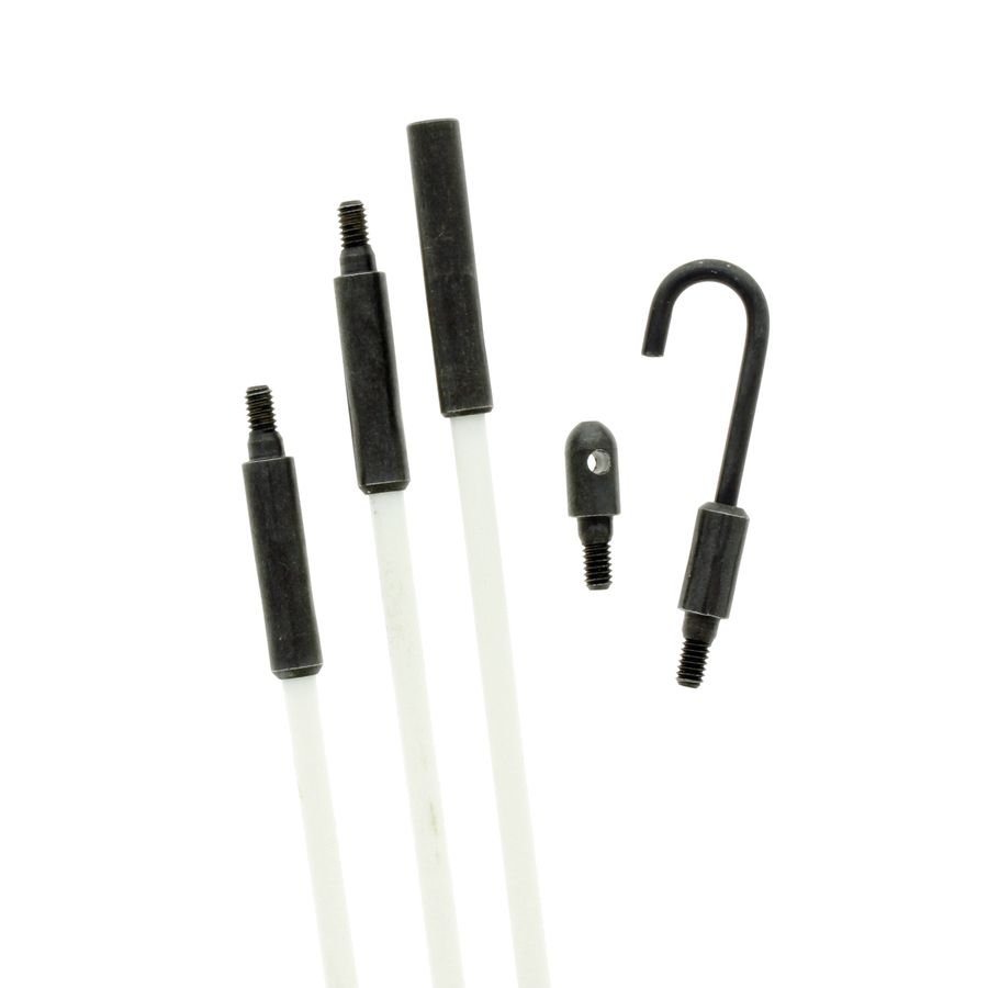 [31-653] Tuff-Rod™ Extra Flex Glow Fishing Poles Kit, 15' (3 x 5')