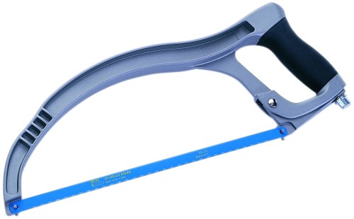 Ergonomic Hacksaw Frame w/24 TPI Blade