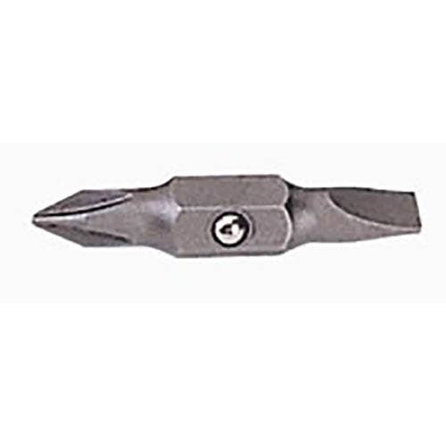 Multi-Bit Screwdriver Replacement Tip, 3/16" Slotted x #1 Phillips