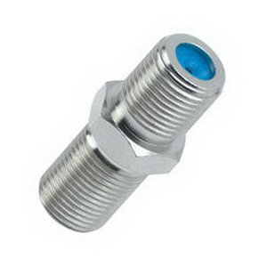 F-Type 3GHz Female-to-Female Coax Splice Adapter, Card of 10