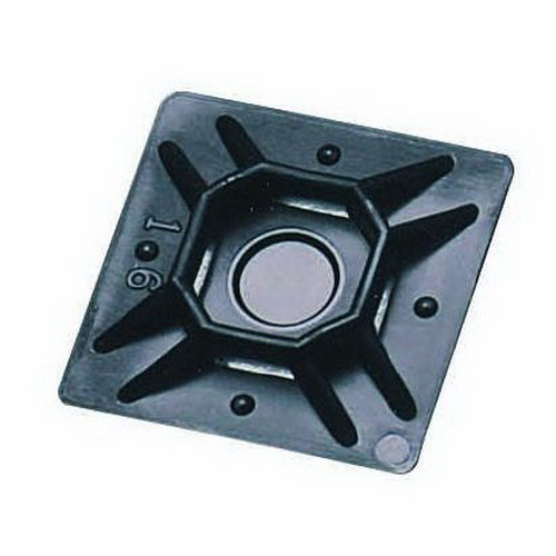 Mounting Pads, 1", Black, UV, Bag of 100