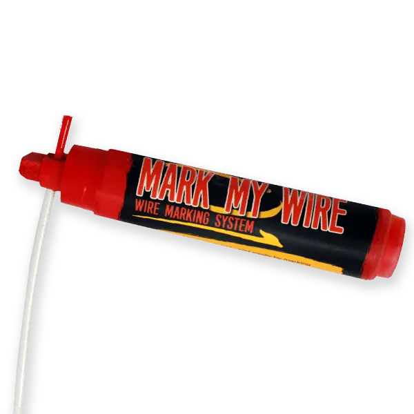 Mark My Wire -Red -4 pack 