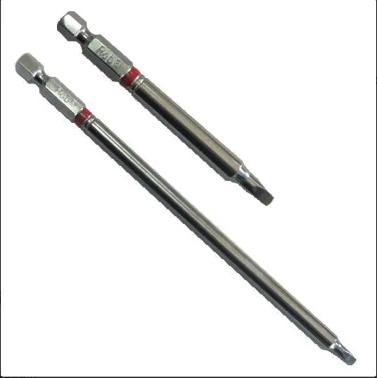 [70244R] Impact Bit - #2 Robertson x 4" -Red ring