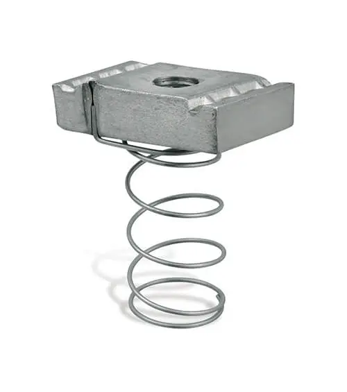 [SNF-38] 3/8″ Regular Channel Spring Nut – Electroplated Zinc