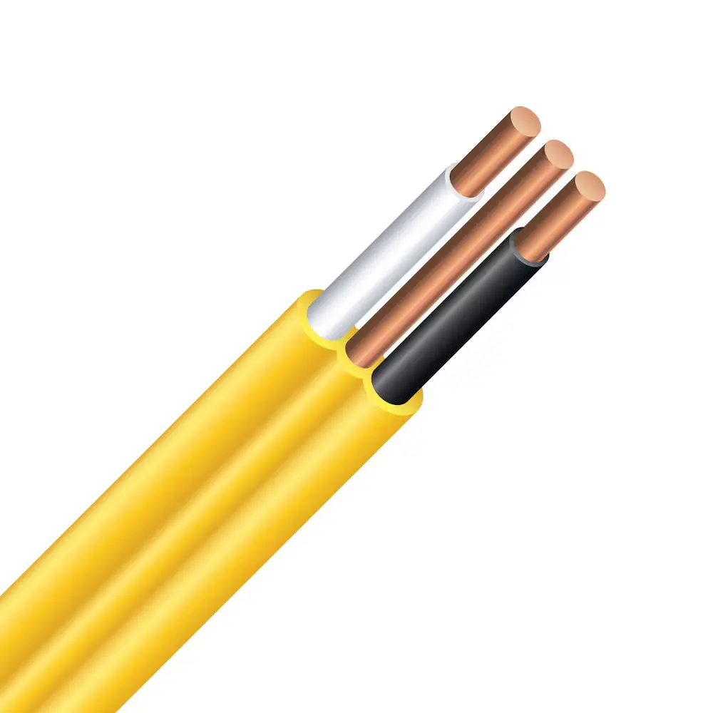 NMD90 #12/2C Copper 75M Roll Yellow