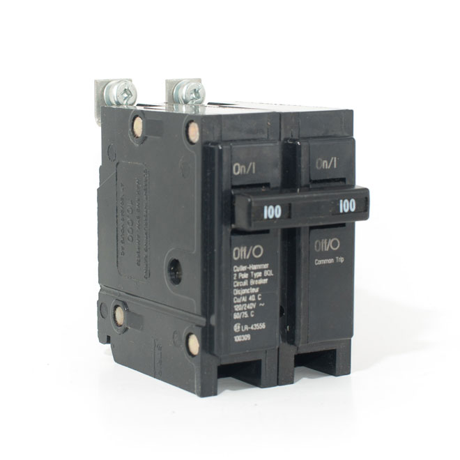 [BQL2100] Eaton BQL2100 100A Bolt On Double Pole Circuit Breaker