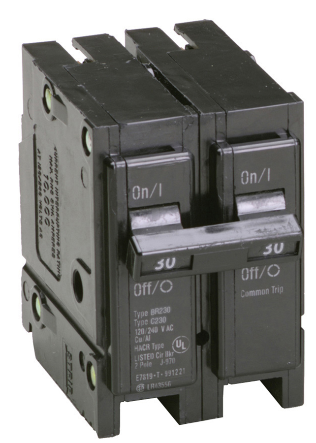 [BR230] Eaton BR230 30A Push On Double Pole Circuit Breaker
