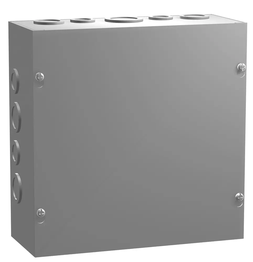 [CSKO10104] 10x10x4 Enclosure Box with Screw Cover w/KO