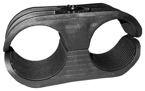 Block for 1/2 Coaxial Cable Double Run 65-ACBD12