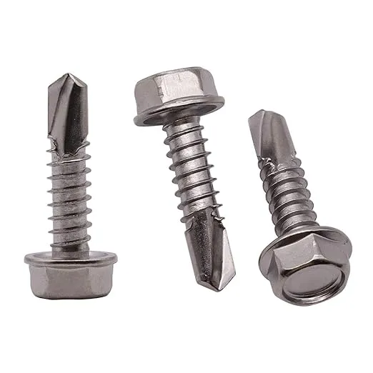 [HSTS81100] Hex Self Tappers 8 x 1" (100/Pack) 