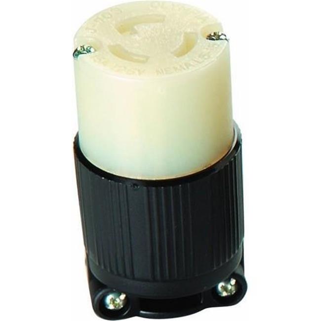 [89730] Morris 89730 Twist Lock Female Receptacles - 2 Pole  3 Wire  15A 125VAC