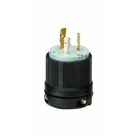 [89733] Morris 89733 Twist Lock Male Plugs - 2 Pole  3 Wire  20A 125VAC