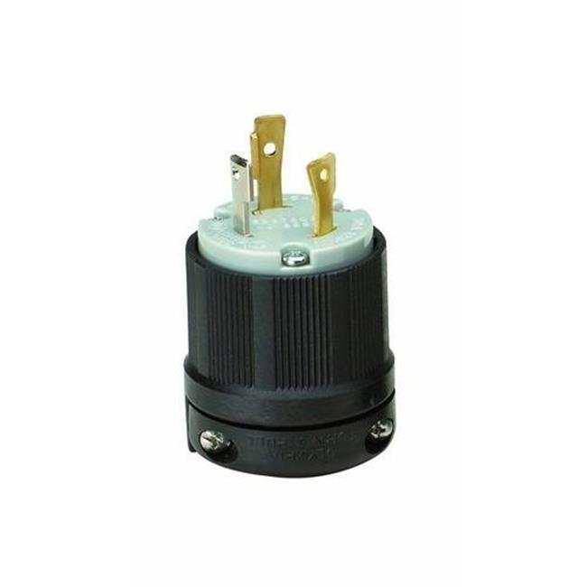 [89748] Morris 89748 Twist Lock Male Plugs - 2 Pole  3 Wire  30A 125VAC