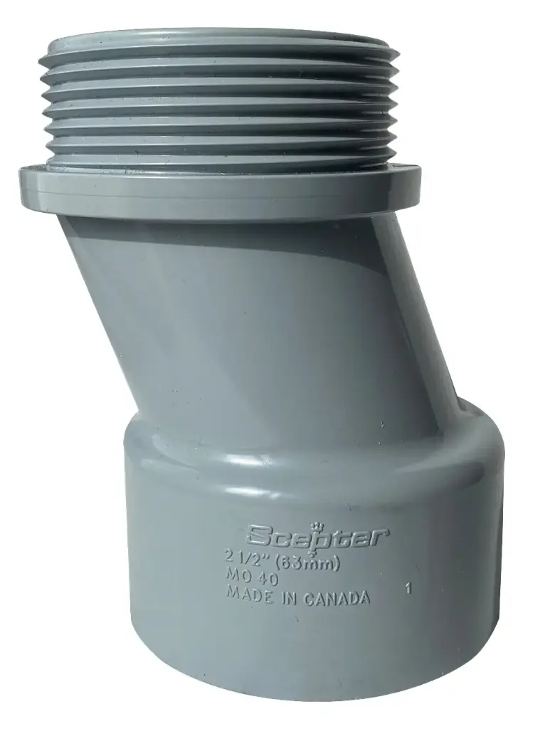 2-1/2" PVC Meter Offset