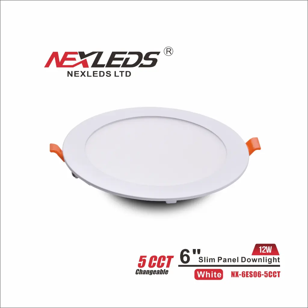 [NX-6ES06-5CCT] 6" Slim Pot Light 9W 5CCT 