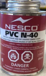 [CEM250] Nesco PVC Conduit Solvent Cement Clear 250ml