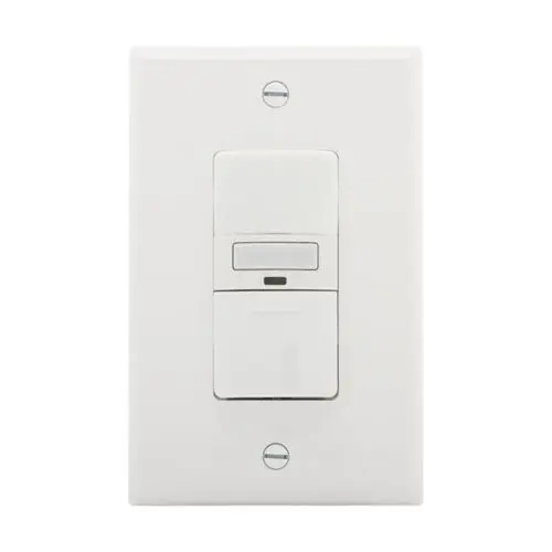 [OS310U-W] Eaton OS310U-W-K Motion-Activated Occupancy Sensor Wall Switch, White