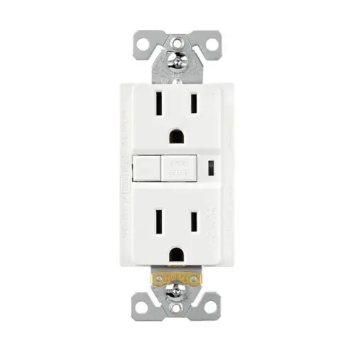 [TRAF15W] Eaton TRAF15W 15 -Amp 125-volt Tamper Resistant AFCI Residential/Commercial Decorator Outlet, White 