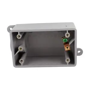 [FS10] Durable ½” Single Gang PVC Box (FS10)