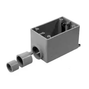 [FD-C] FD Blank-1 Gang PVC Boxes - Deep