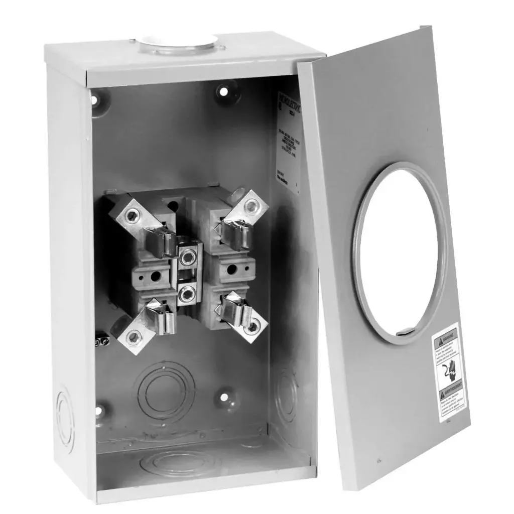 [BQ2-TV] ABB BQ2-TV Microlectric® Single Position Meter Socket 200 A, 1 PH, 600 V