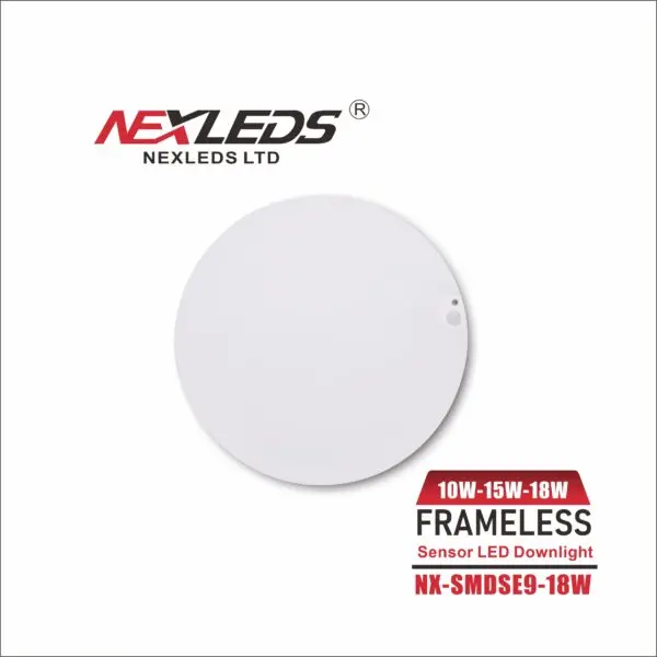 [NX-SMDSE9-18W] Nexleds 9" Frameless Sensor Ceiling Light NX-SMDSE9-18W 