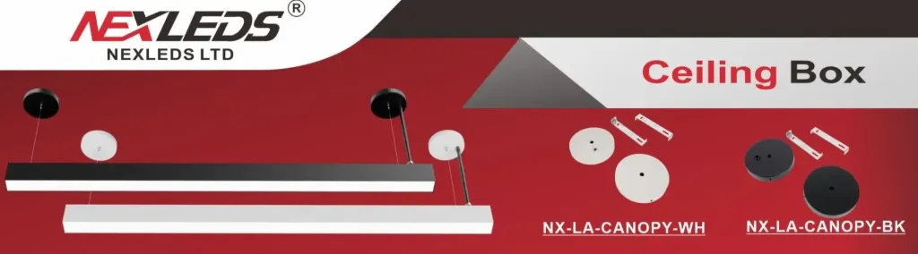 [NX-LA-Canopy (Black)] Nexleds Architectural Accessories NX-LA-Canopy (Black)