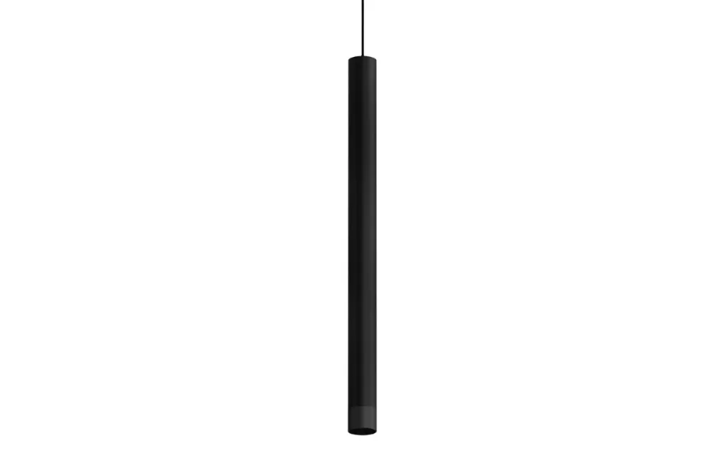 [HB-ZTD400-6H] 24V Magnetic Track 6W Slim Pendant Light 3000K Aluminum Black Finish