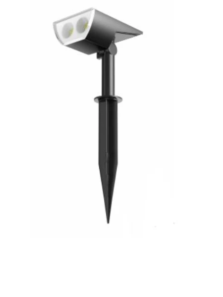 [NX-L400S-3K] Nexleds NX-L400S-3K 1.5W Black LED Solar Light