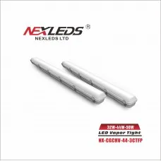 [NX-CGCHV-44-3CCT-FP] Nexleds - LED Vapor Light - 3CCT Adjustable - 32W/44W/50W - 120-347VAC - 130lm/w