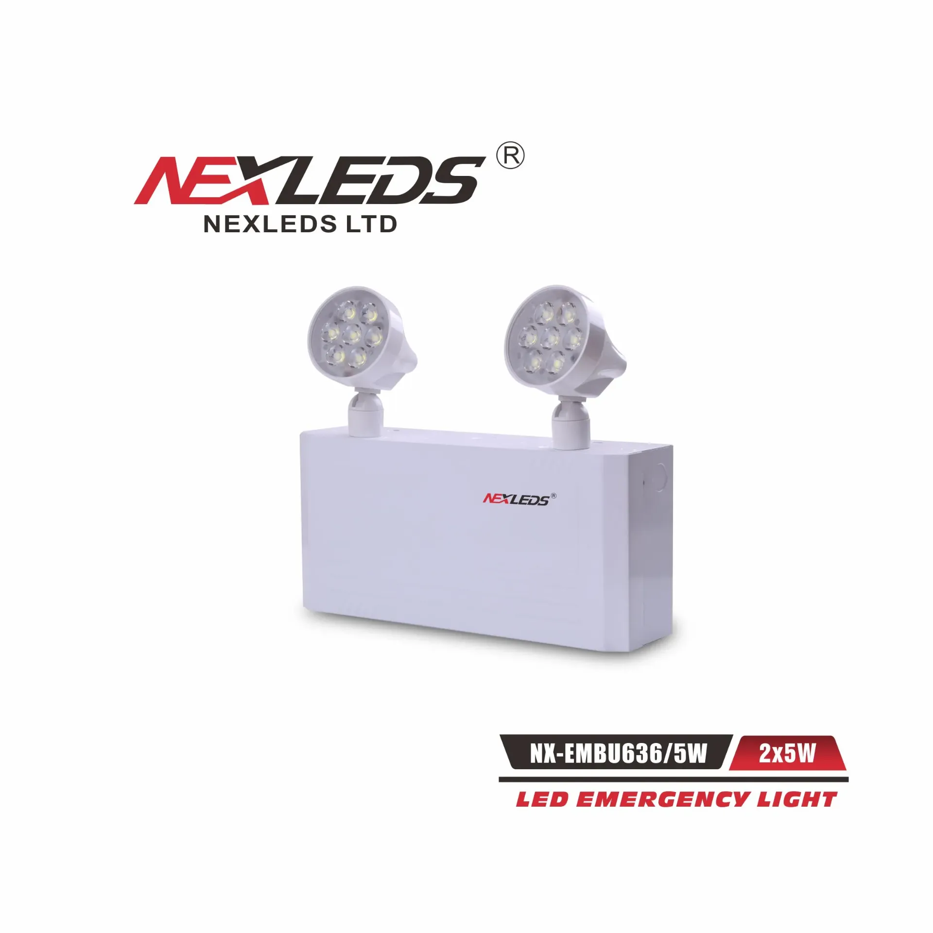 Nexleds  Steel 6volt 36w for 30 min C-W (2) 5W led