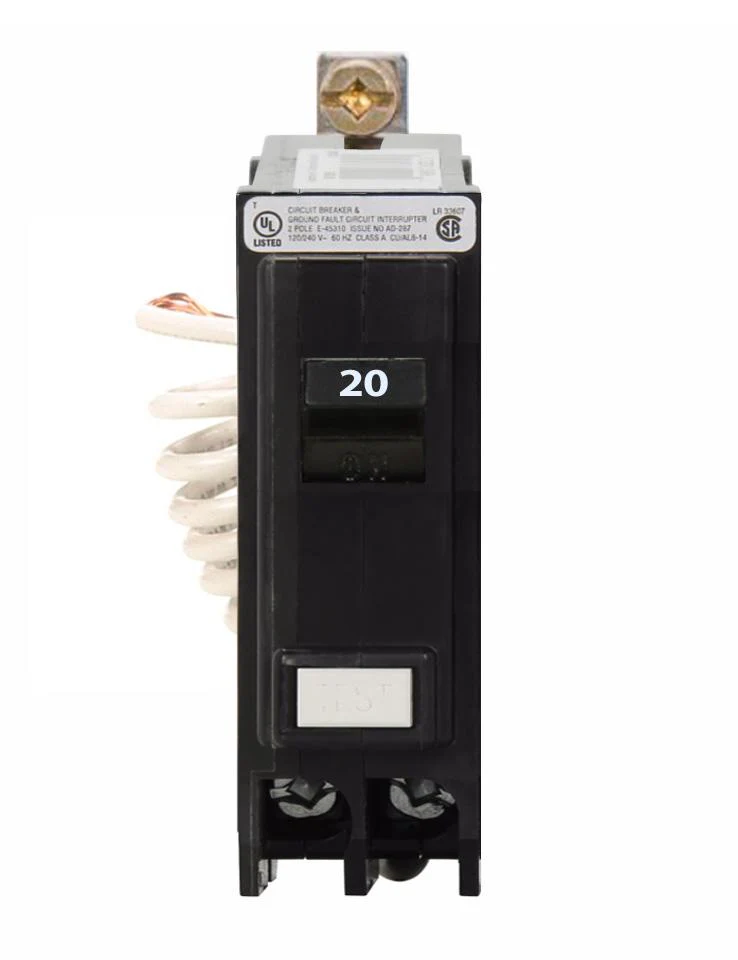 [QB1020GF] QB1020GF - Eaton - 20 Amp Ground Fault Circuit Breaker