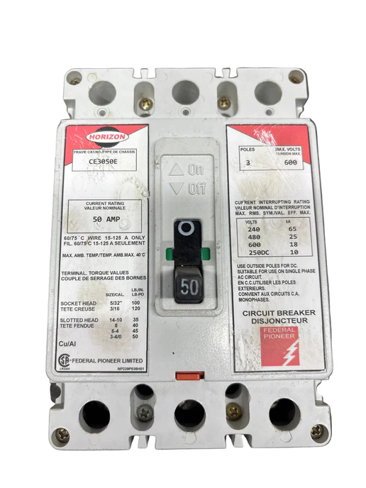 [CE3050E] CE3050E 50AMP 600V FPE, Federal Pioneer