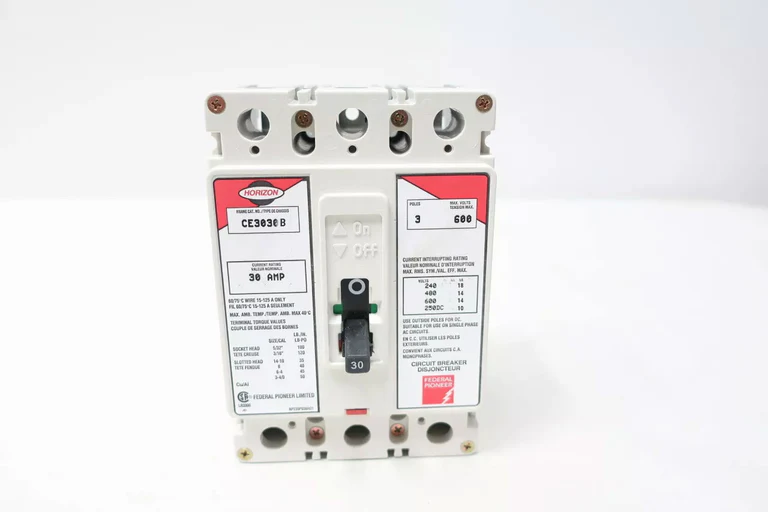 [CE3030E] CE3030E - Federal Pioneer Horizon - Molded Case Circuit Breaker