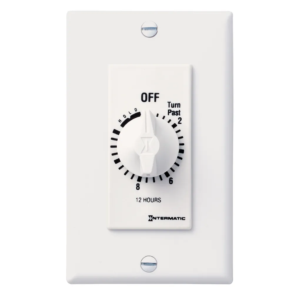 Intermatic 12 Hour 125-277 V SPST w/ Hold For Continuous Duty