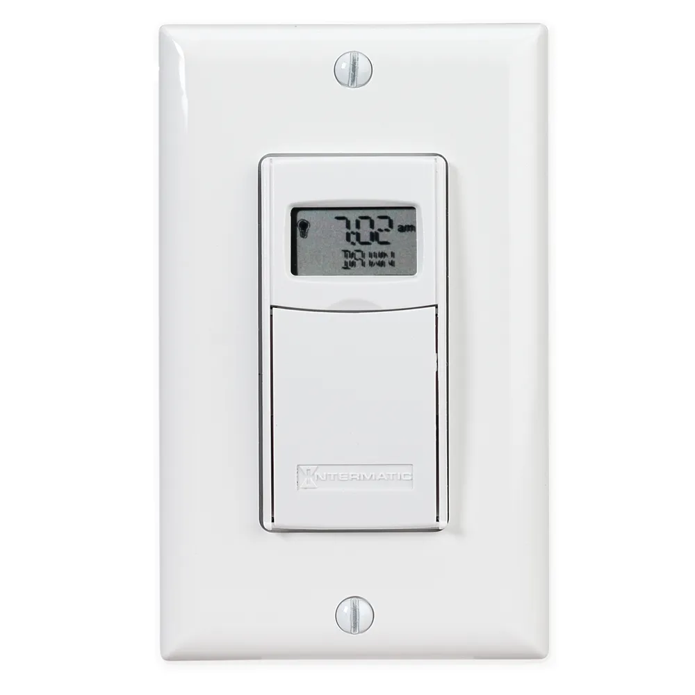 [ST01] Intermatic 7-Day Digital Programmable Wall Switch Timer with Astro Feature.