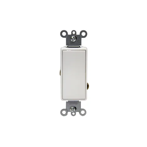 [5621-CW] Leviton 20 Amp, Rocker Switch, Single-Pole, Canadian, Commercial Spec Grade 5621-CW
