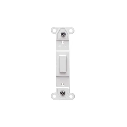 [80700-W] Leviton Plastic Blank Wallplate Adapter, White 80700-W