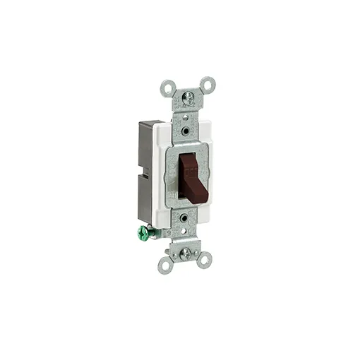 [CS120-2] Leviton 20 Amp, Toggle Switch, Single-Pole, Quiet Switch, Commercial Spec Grade CS120-2