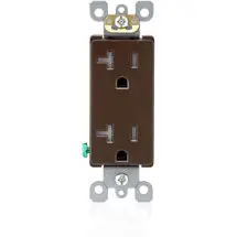 [T5825] LEVITON T5825 Decora Straight Blade Receptacle