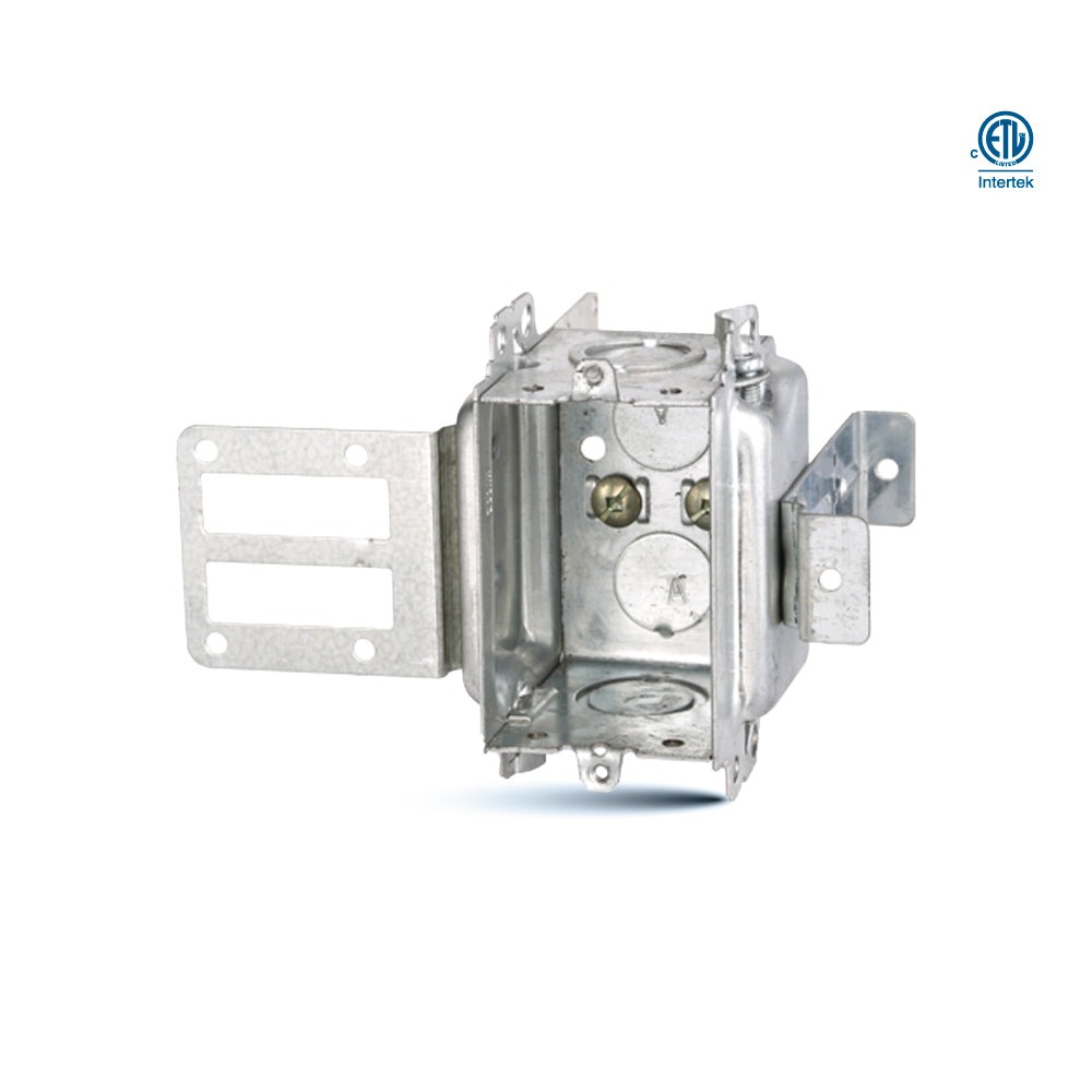 [3102-KSSX] Gangable Device Single Box With Concen tric Knockouts & Wraparound bracket |3102-KSSX