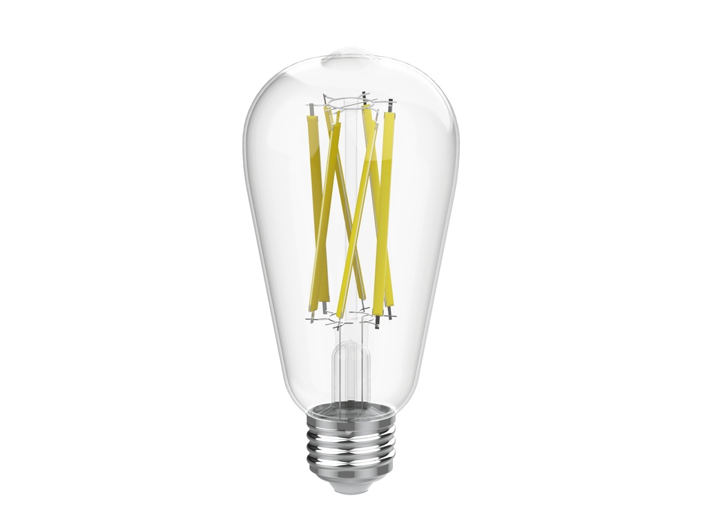 [VO-FST64W9-26-40-D] Votatec VO-FST64W9-26-30-D 9W ST64 3000K Dimmable Cross Filament Bulb